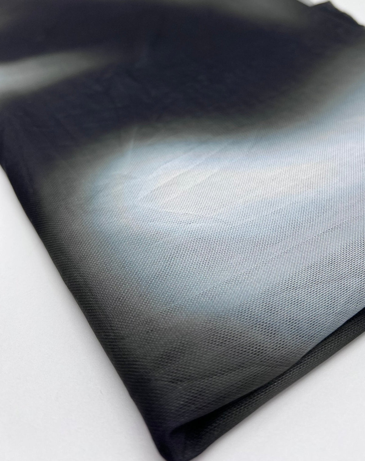 Black Grey Mix Mesh Fabric Stretch