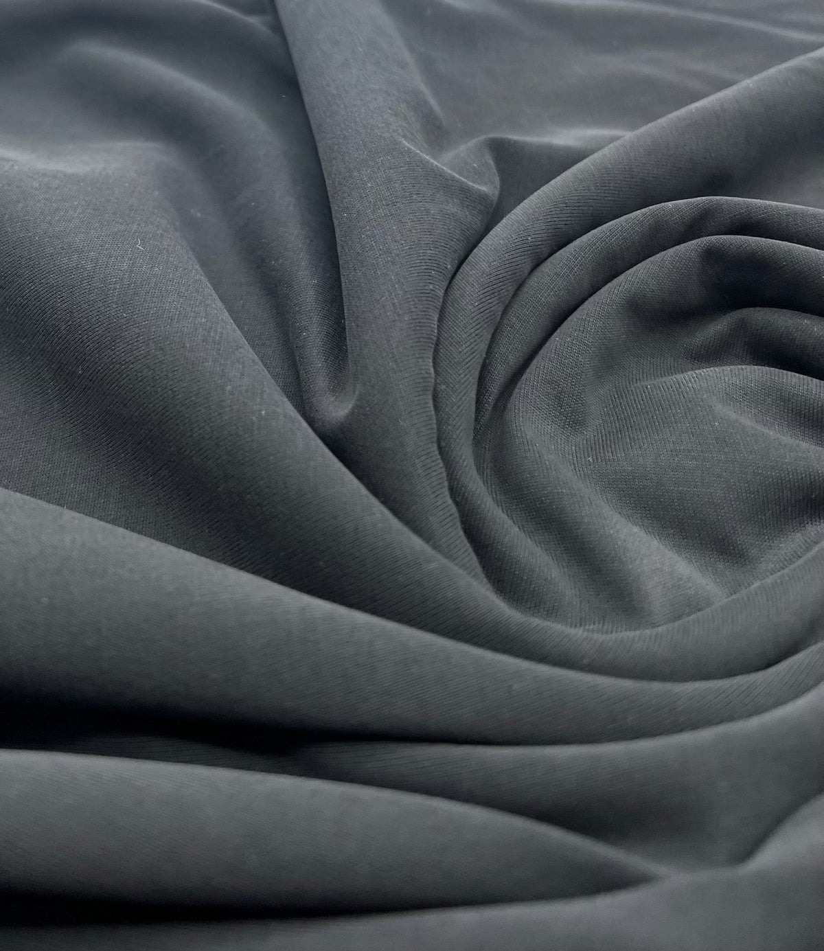 Black Modal 200GSM 2 Way Stretch Fabric