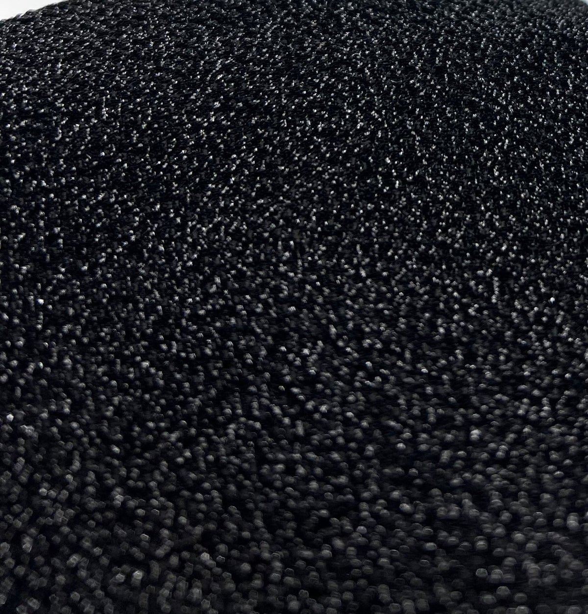 Black Shimmer Lurex Sparkle Metallic Stretch Knit Fabric