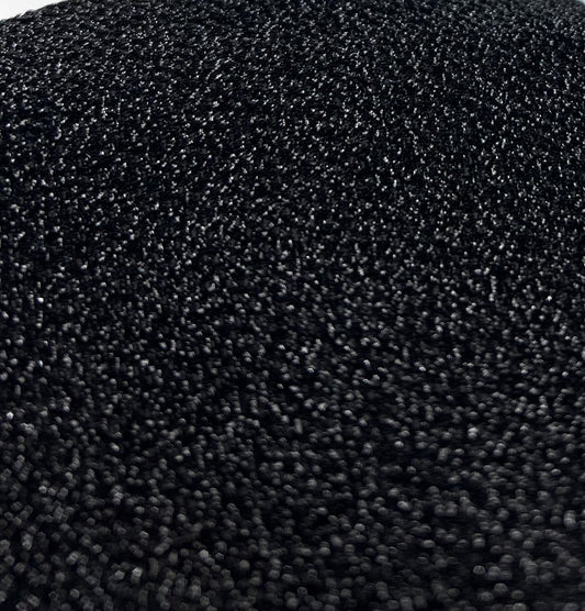 Black Shimmer Lurex Sparkle Metallic Stretch Knit Fabric