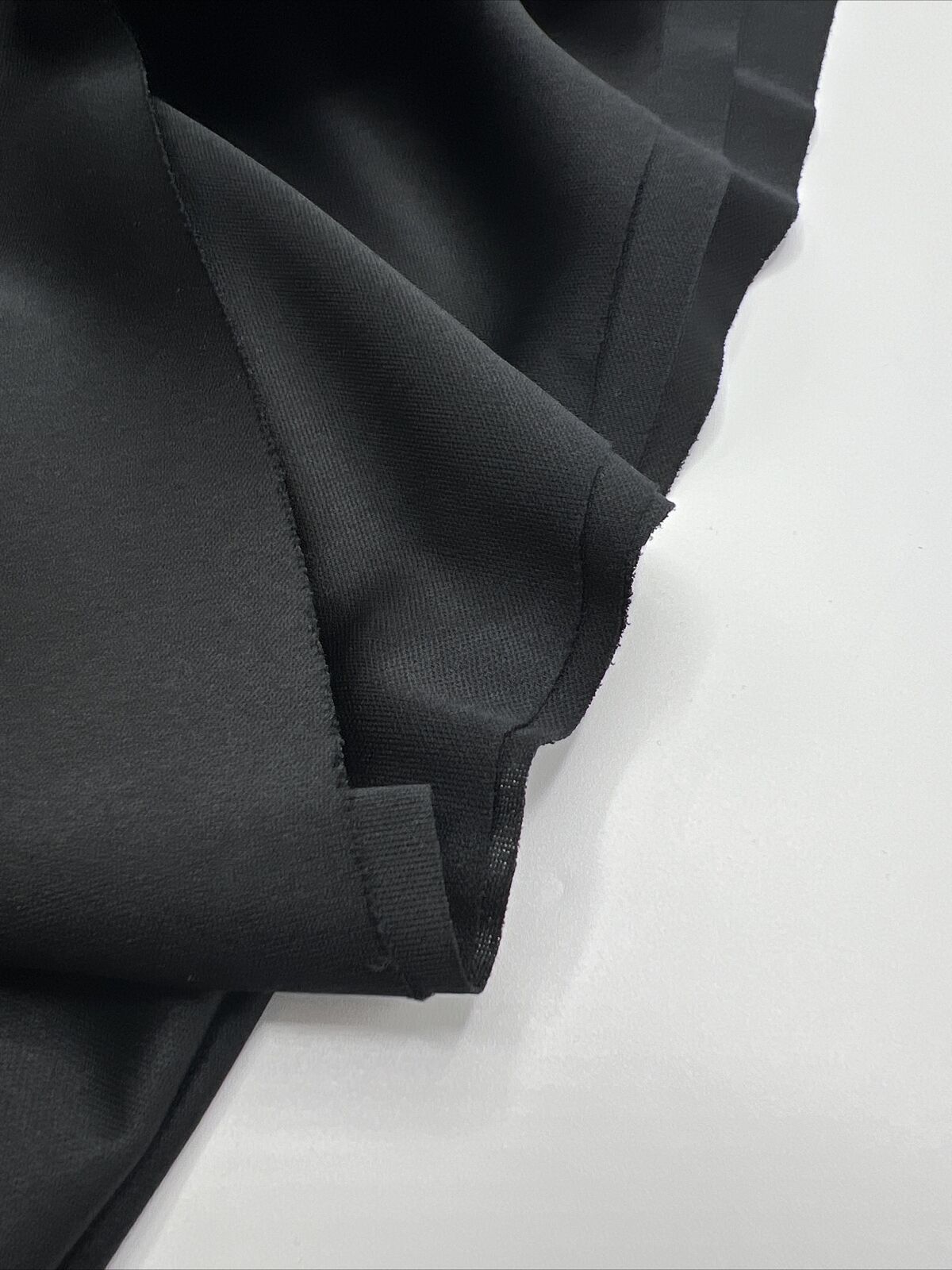 Black Toulouse Lining Liner Fabric