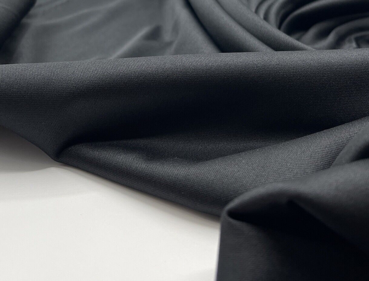 Black Toulouse Lining Liner Fabric