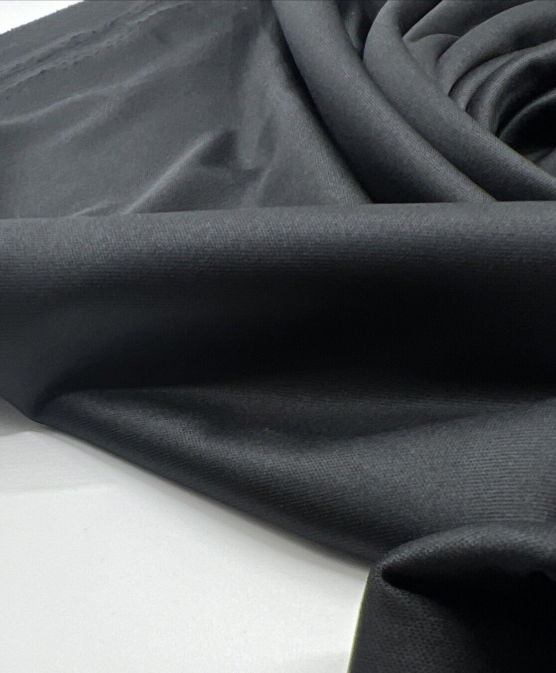 Black Toulouse Lining Liner Fabric