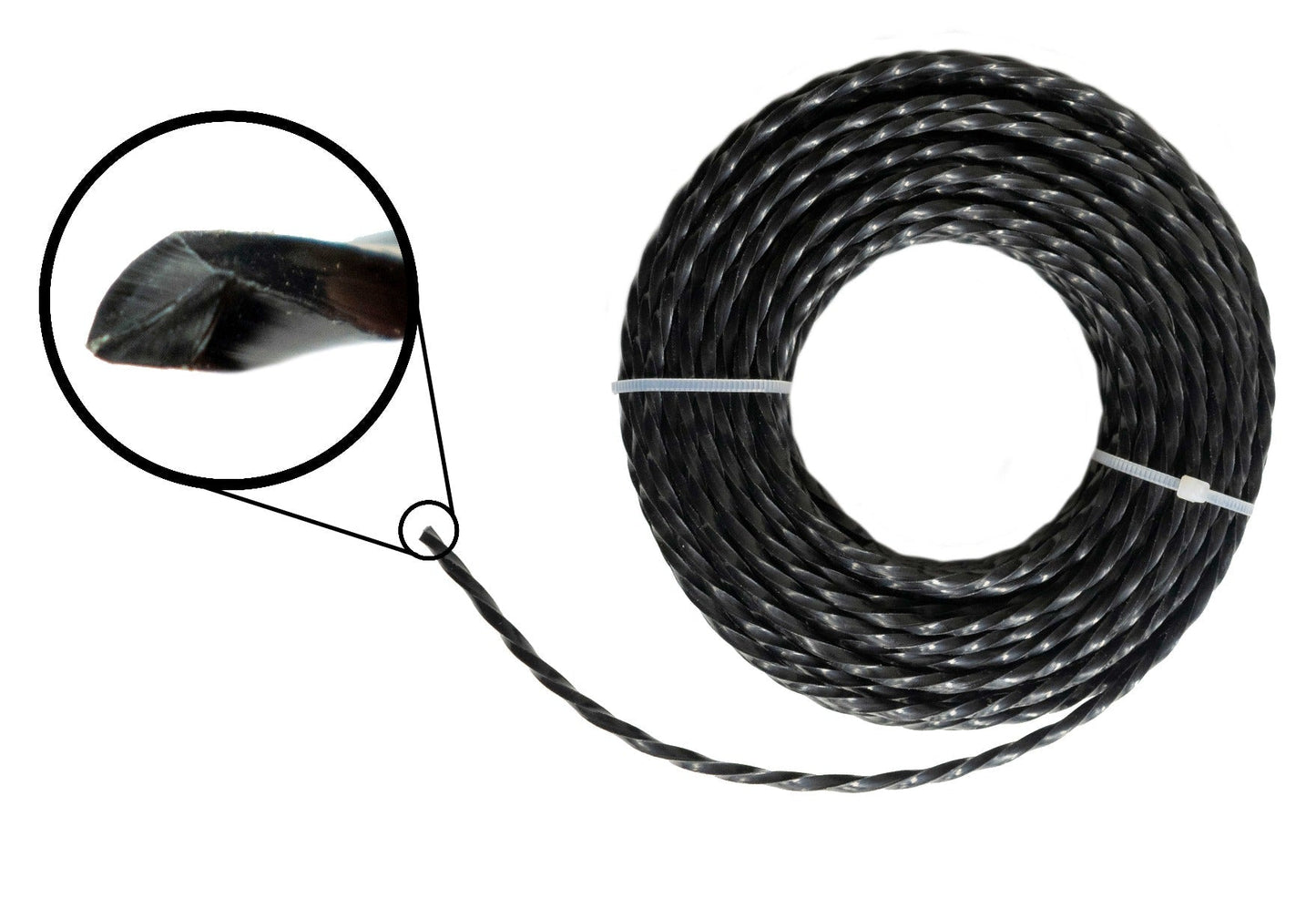 Strimmer Line Black Twist 1.6mm x 15m