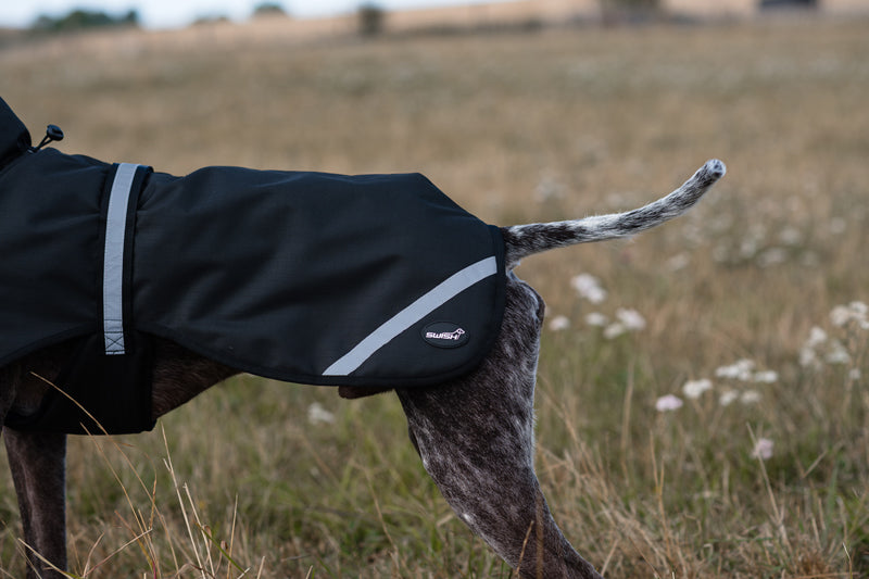 Luxe Waterproof Dog Coat 250g - Black