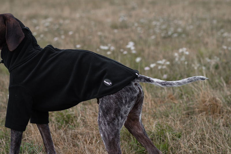 Fleece Dog Jumper - Black