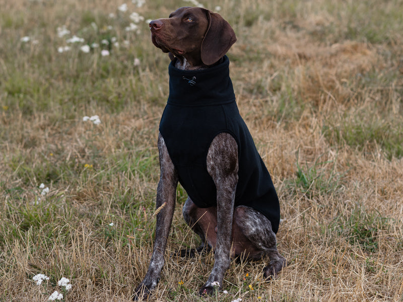 Fleece Dog Coat - Black