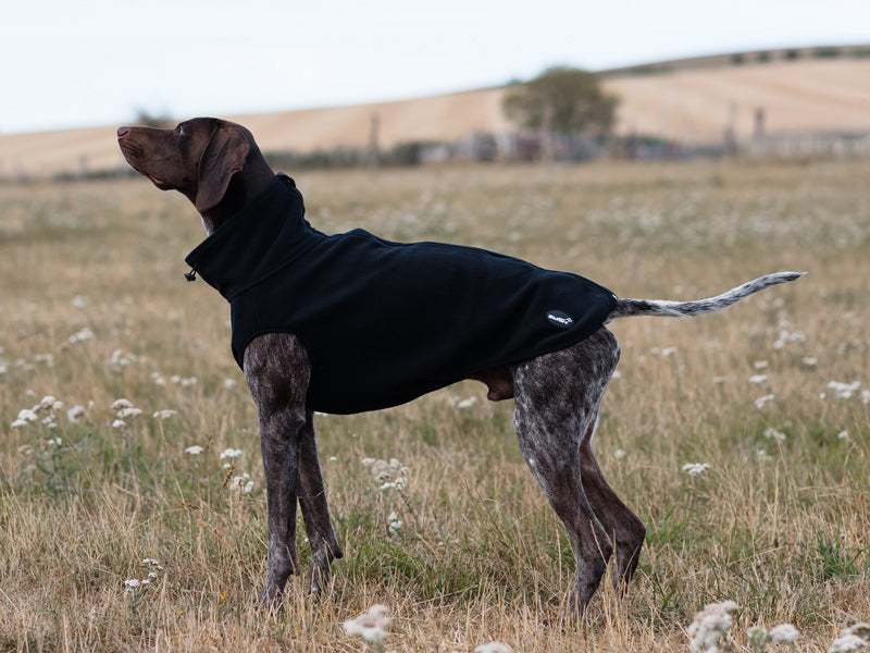 Fleece Dog Coat - Black