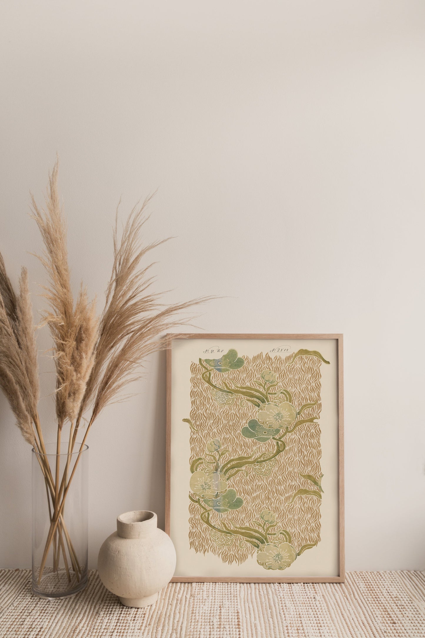 No.017 - Nouveau Blossoms - Vintage Archive Poster Prints