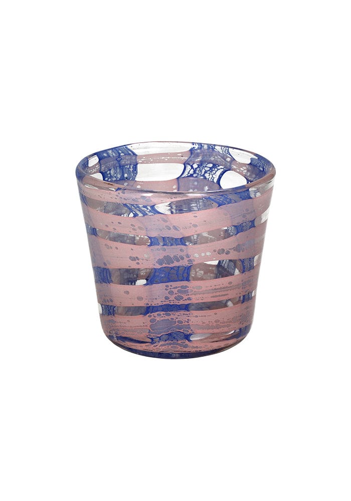 Blue Affect Candle Holder / Vase