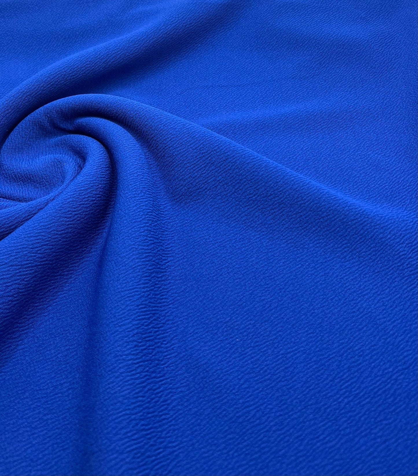 Plain Blue Liverpool Bullet Stretch Fabric