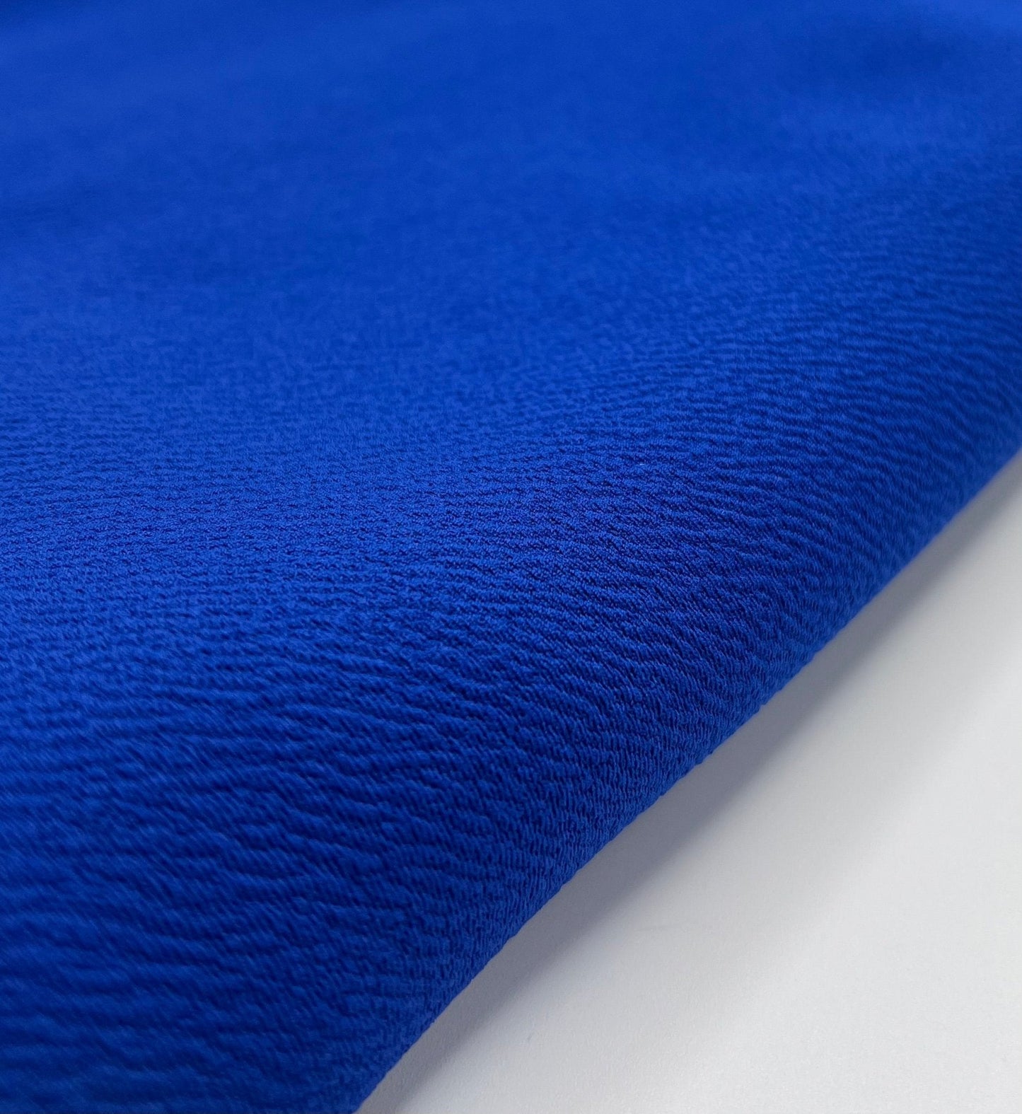 Plain Blue Liverpool Bullet Stretch Fabric