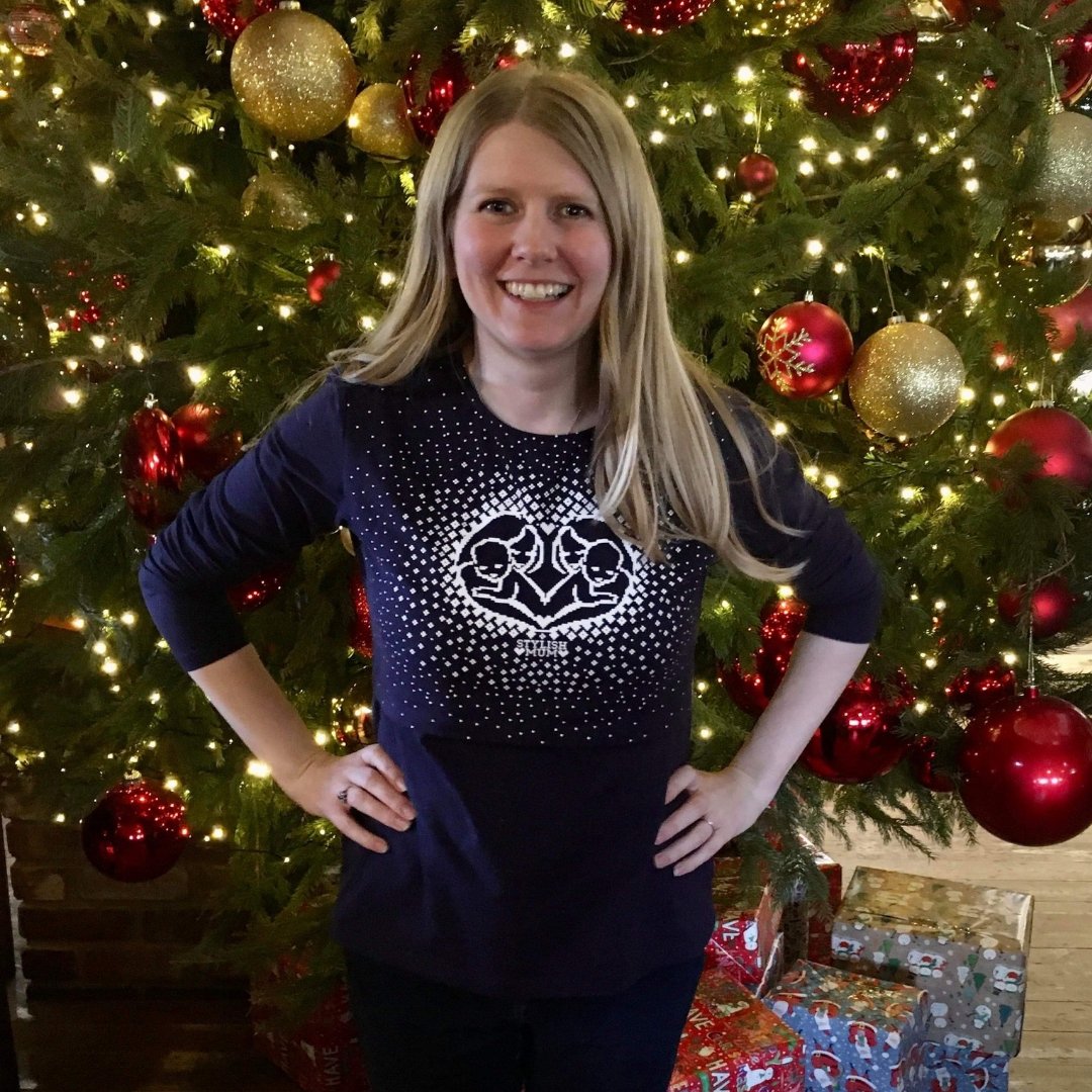 Festive Breastfeeding Top