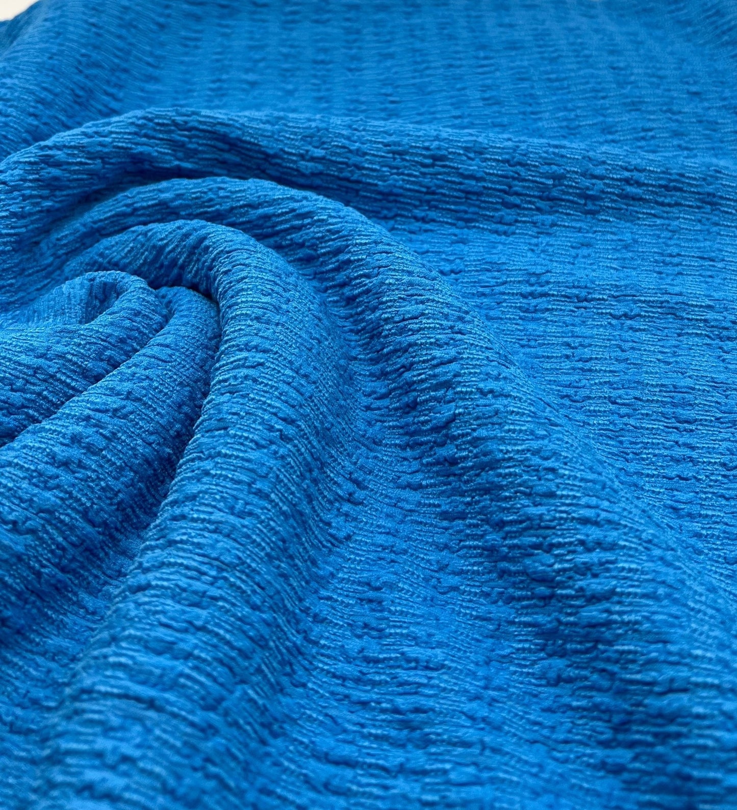 Blue Popcorn 2 Way Stretch Fabric