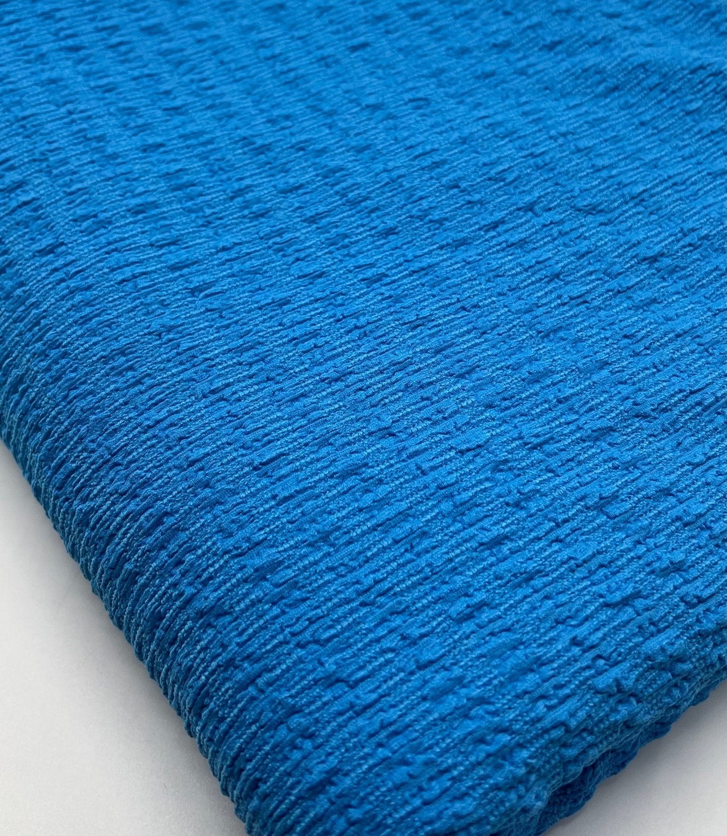 Blue Popcorn 2 Way Stretch Fabric