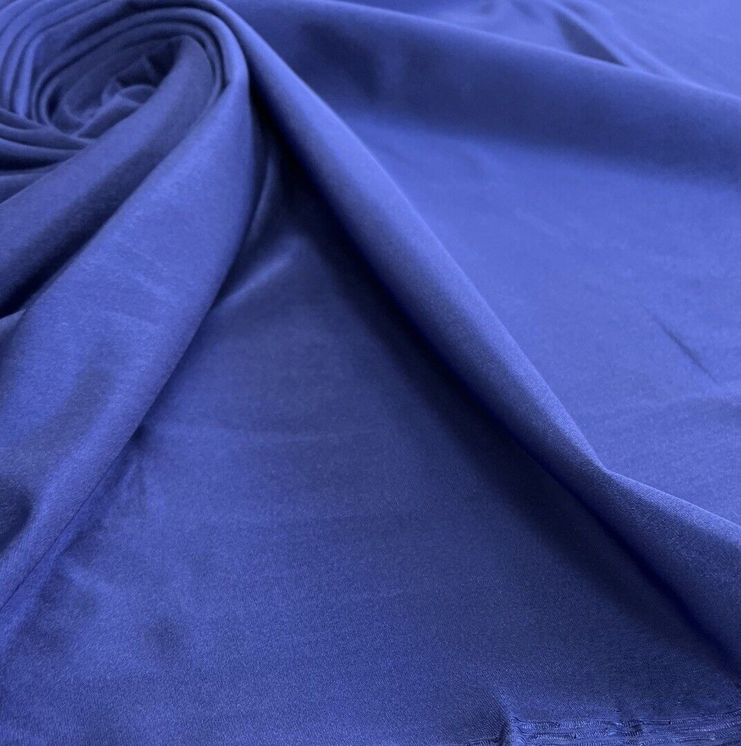Blue Swimwear / Sportswear 4 Way Stretch Fabric
