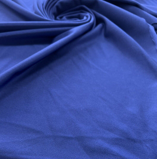 Blue Swimwear / Sportswear 4 Way Stretch Fabric