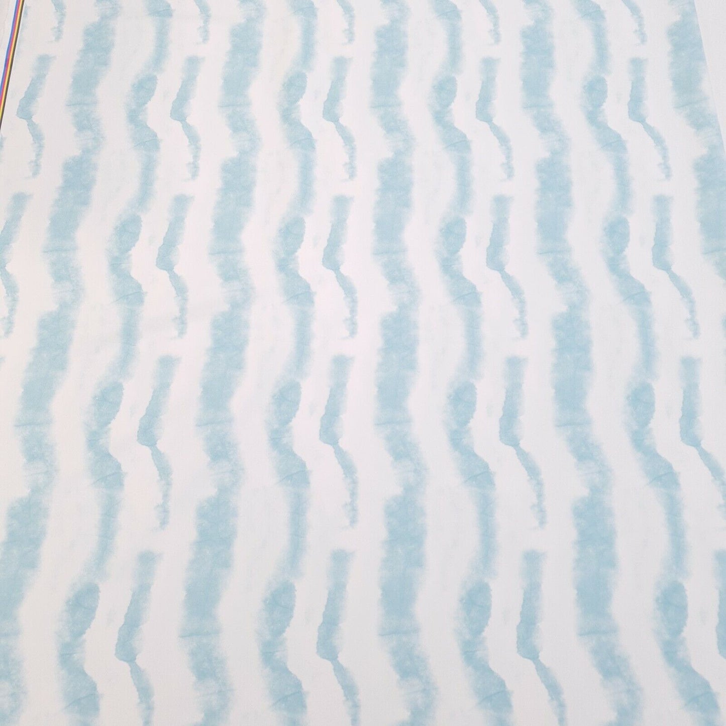 Blue Wave Printed Scuba Crepe Jersey Fabric 4 Way Stretch