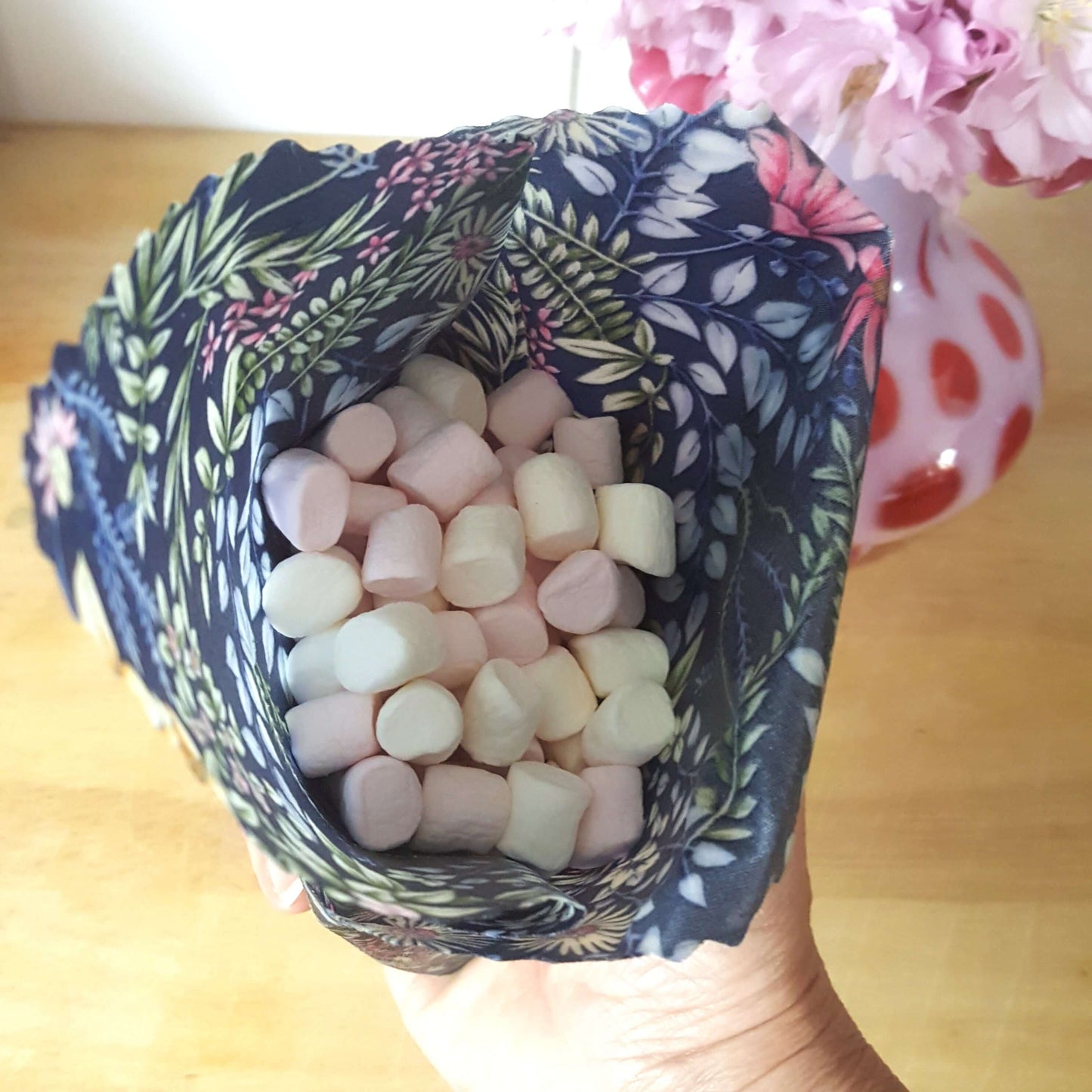 Honey Bee Good Set of 3 Handmade Beeswax Wraps | Botanical