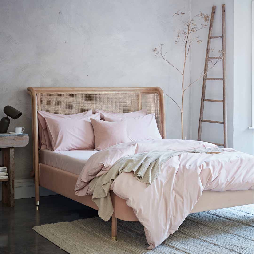 Cotton Collective Sheet Set: Duvet Cover + Fitted Sheet + 2 Pillowcases