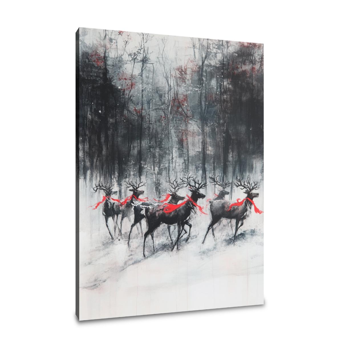 Enchanted Reindeer Canvas