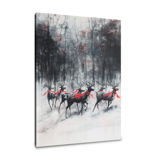 Enchanted Reindeer Canvas