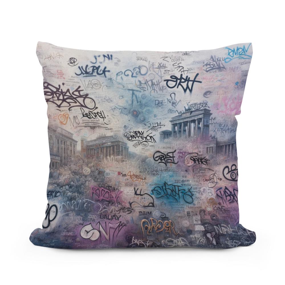 Whispers of the Wall Cotton Cushion