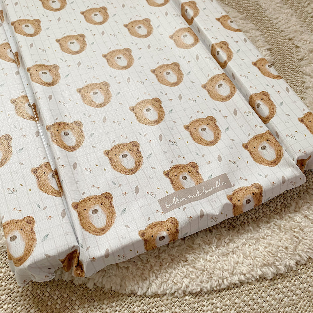 Standard Changing Mat - Bru Bear Print
