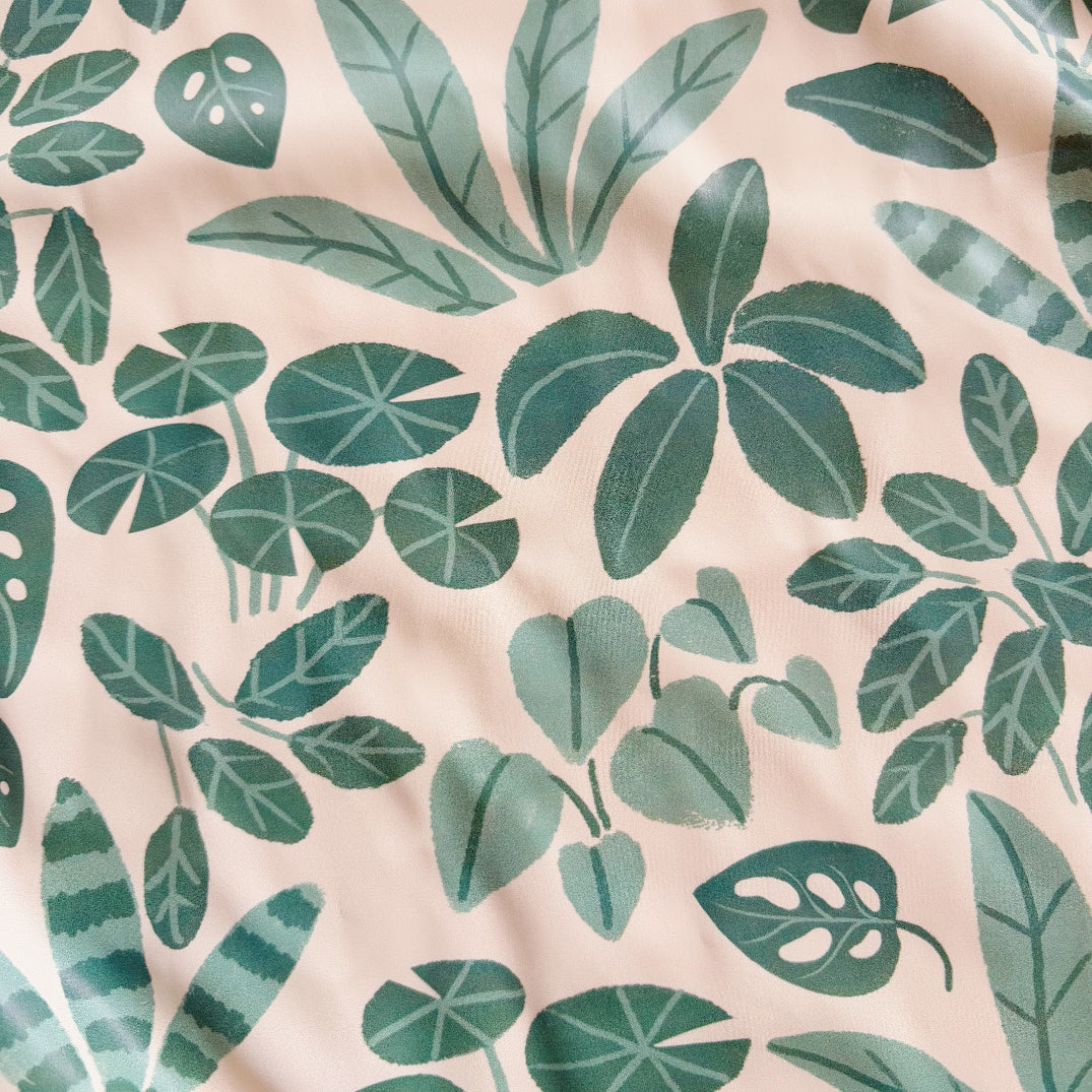 Long Sleeved Baby Bib - Houseplant Haven