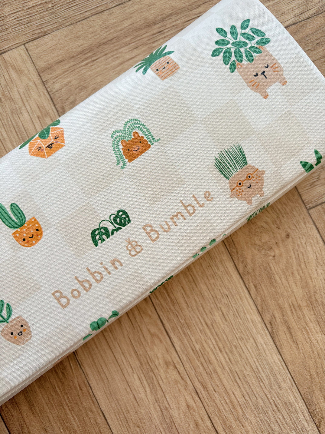 Travel Changing Mat - Pot Plants