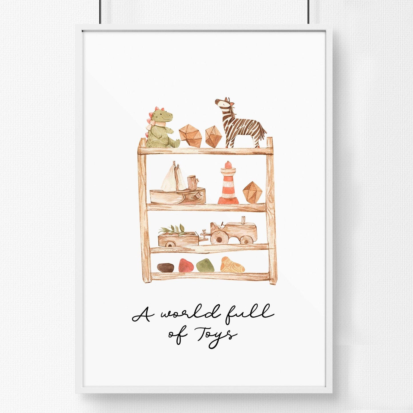 Prints for a nursery | Bohemian decor wall art print