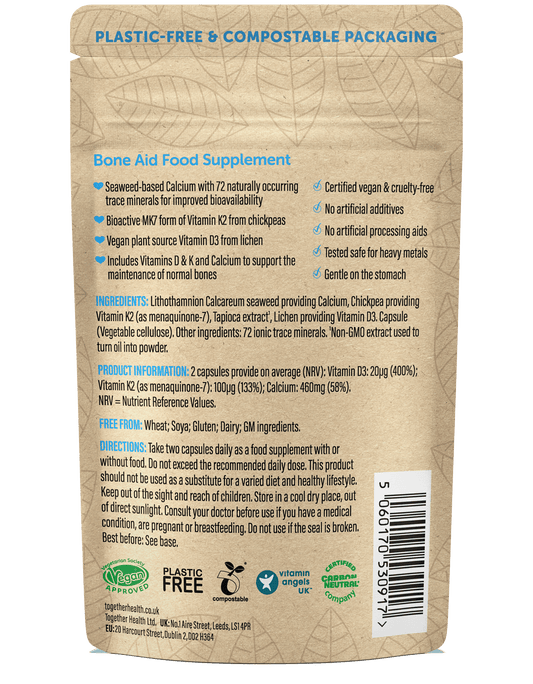 Bone Aid – Bone Vitamins – 60 Capsules
