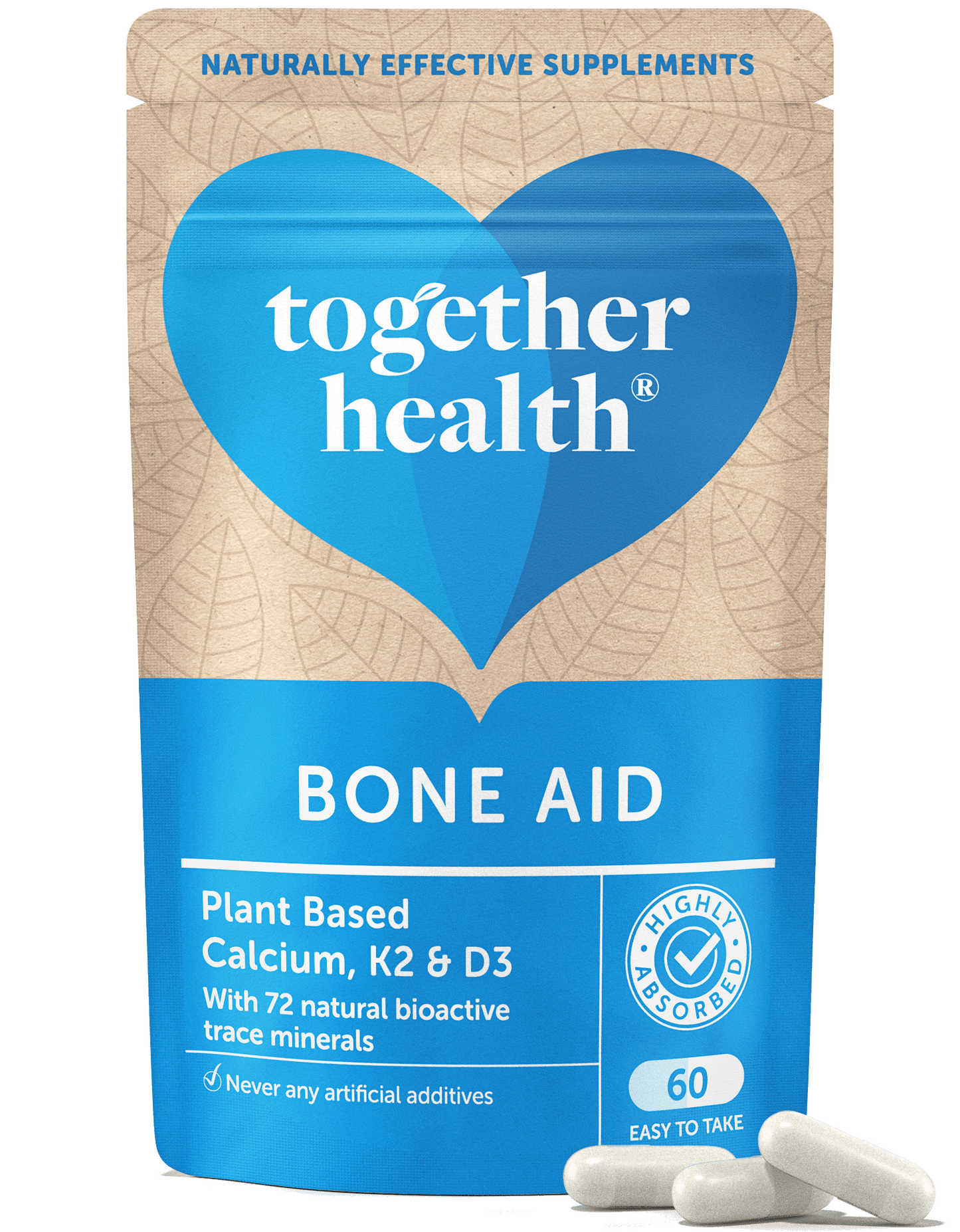 Bone Aid – Bone Vitamins – 60 Capsules