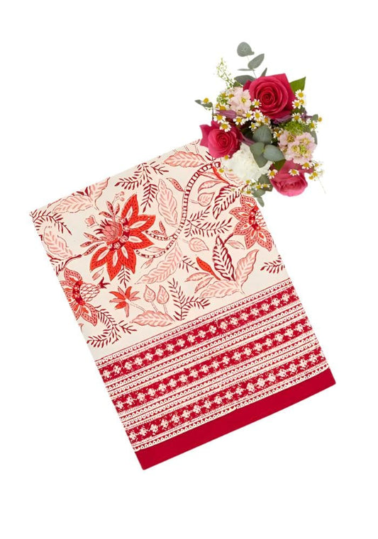 Bossa Nova Tablecloth - Red