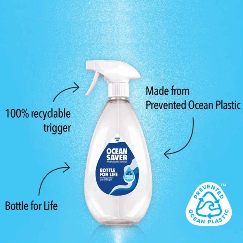 Bottle For Life – Prevented Ocean Plastic Spray Bottle 750ml