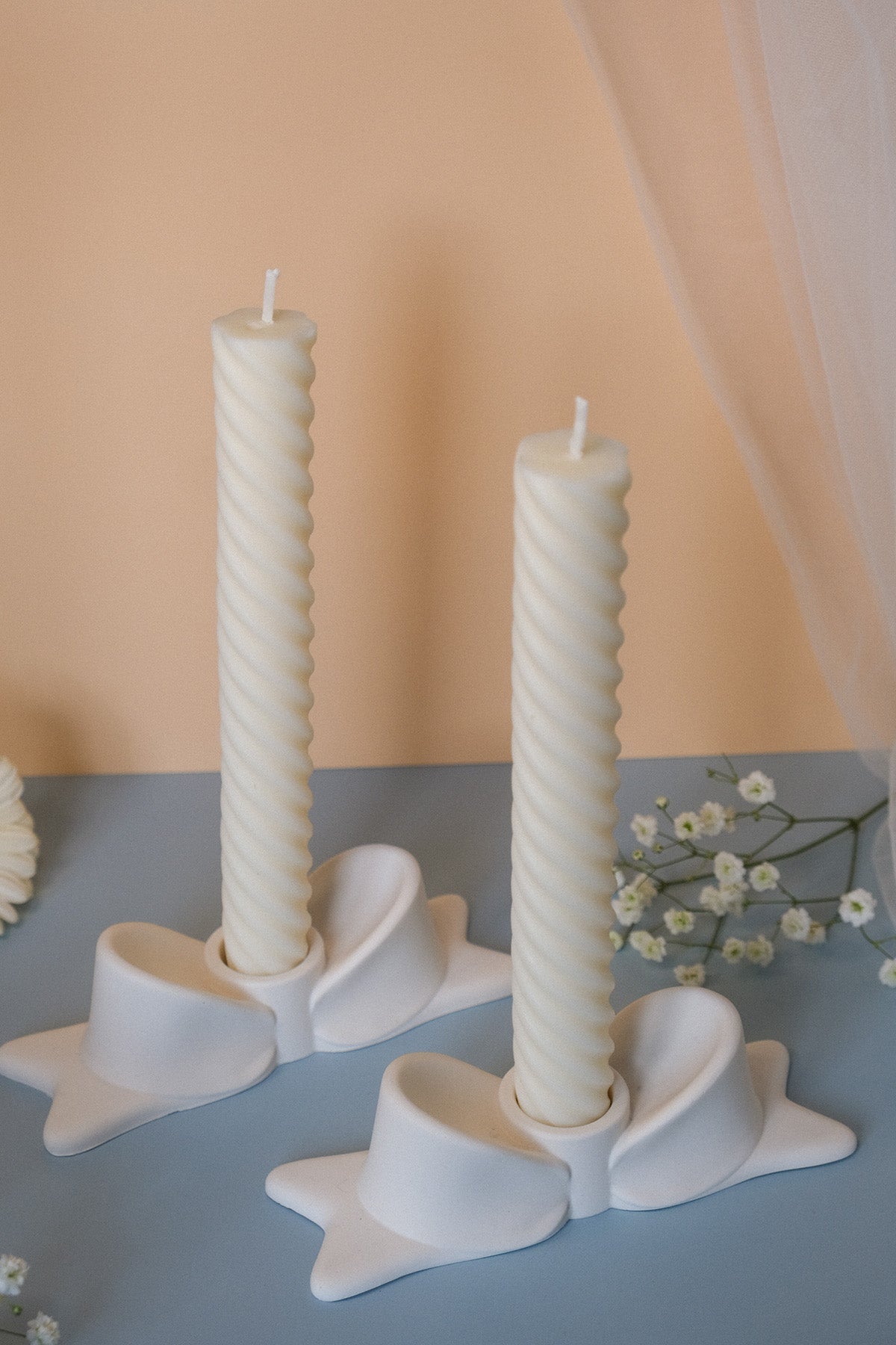 Bow Candle Holder