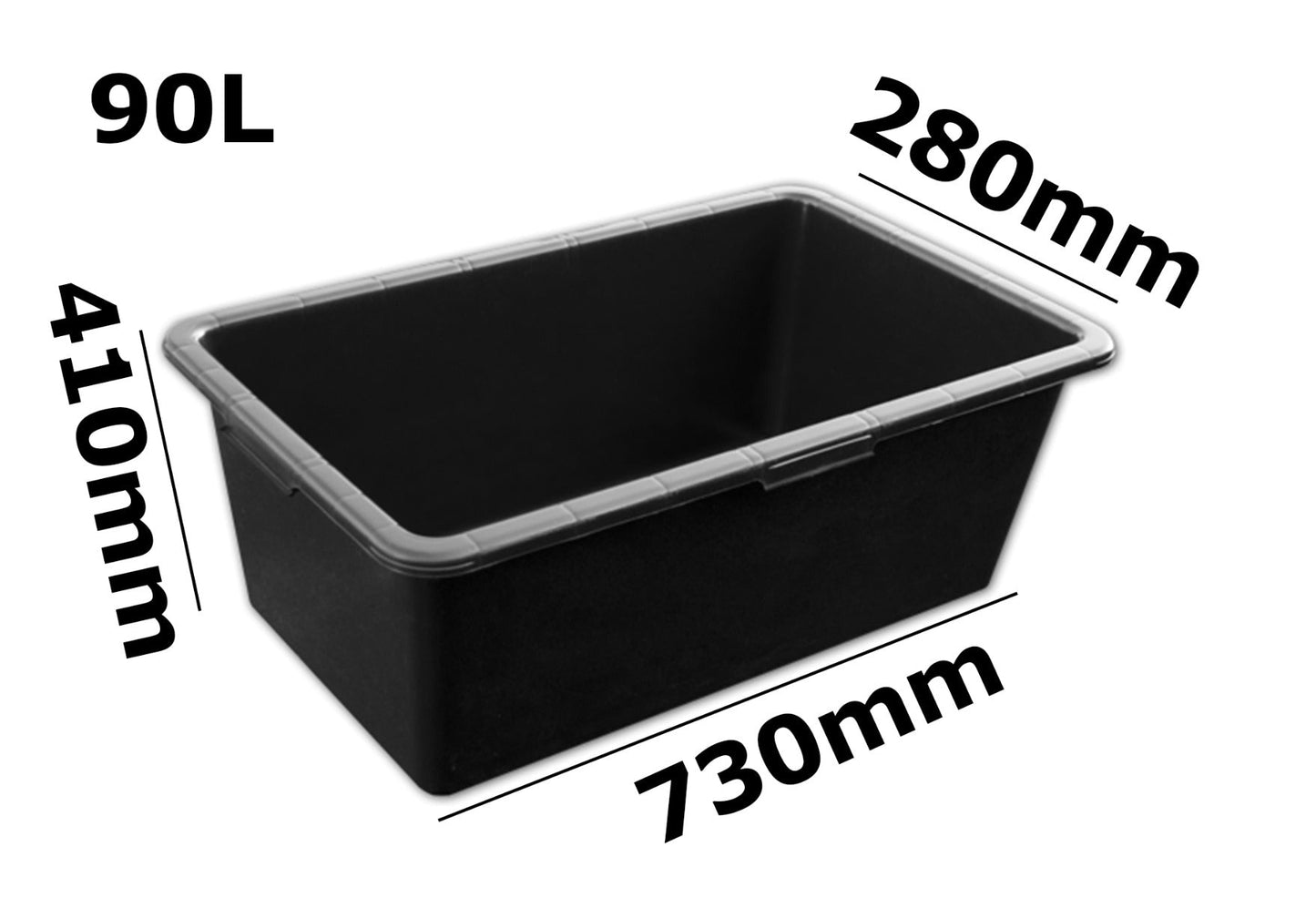 Mixing Tub 90L Pink