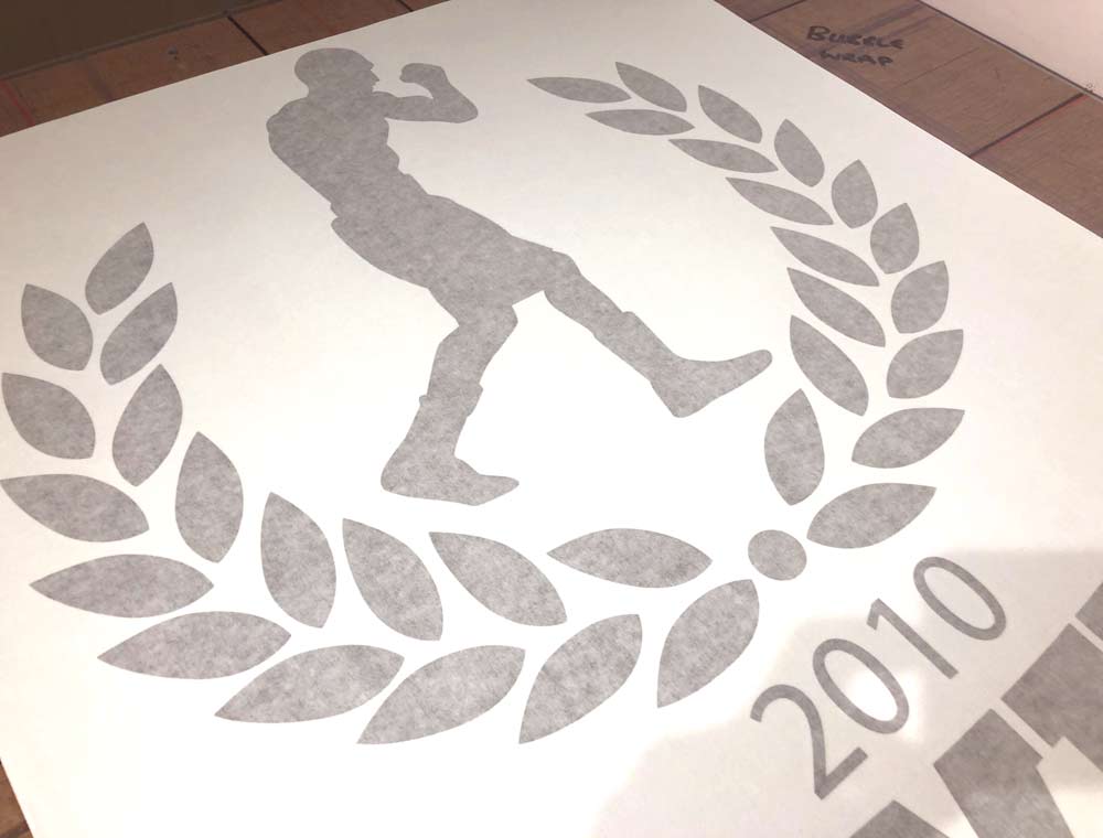 Personalised Boxing Wall Sticker – Custom Name Home Gym Decor