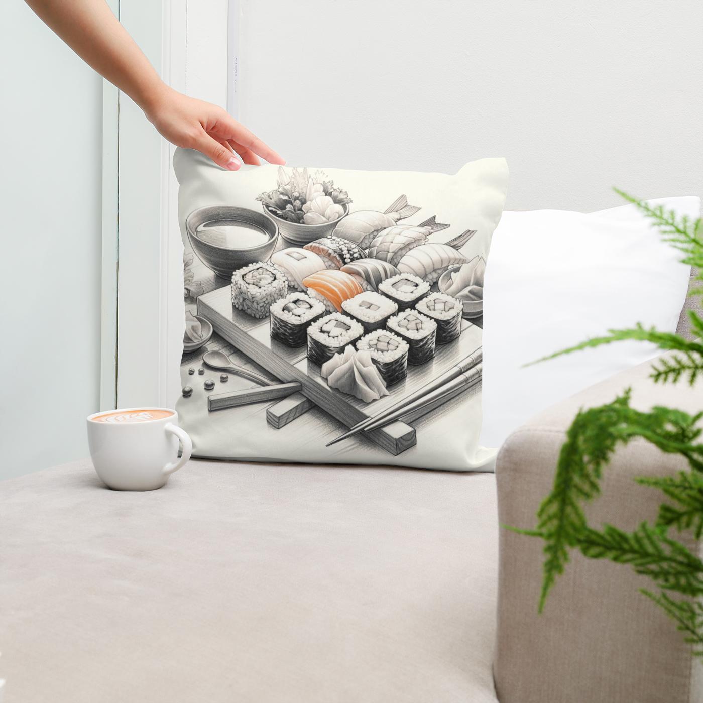 Sushi Zen Cotton Cushion