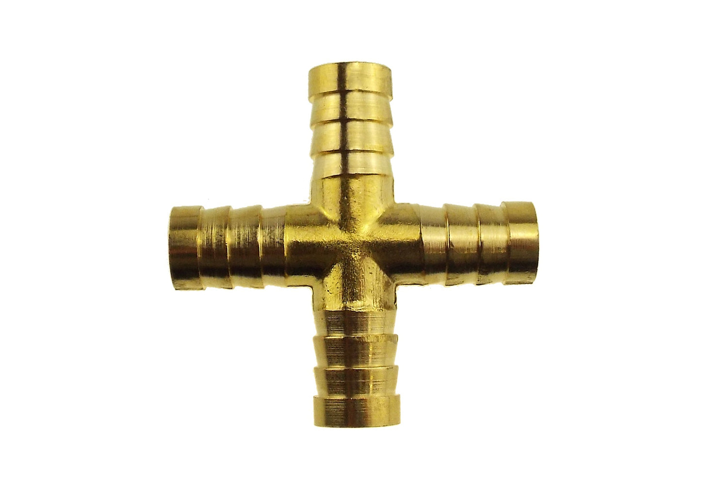 Brass Cross Joiner 6mm