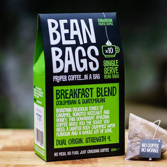 Breakfast Blend Coffee Bean Bags x10