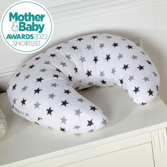 Breast Feeding Maternity Nursing Pillow - Silver Twinkle