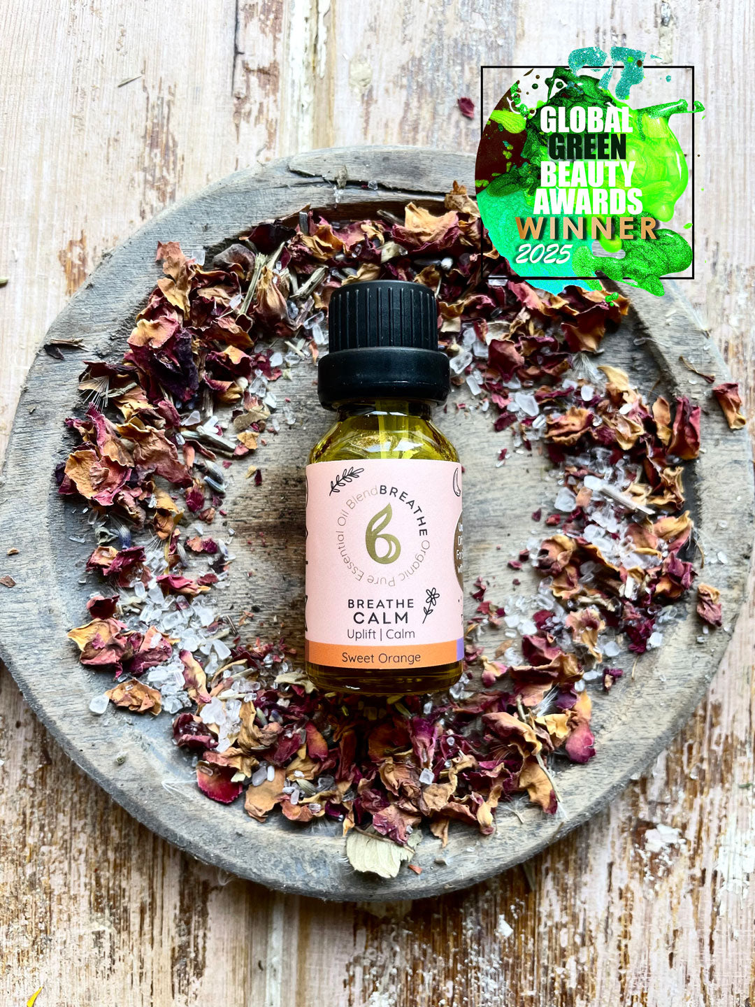 Breathe, Live & Rest Calm Blended Essential Oils