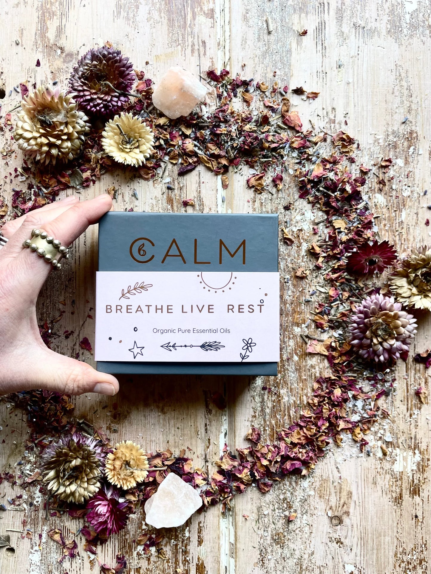 Breathe, Live & Rest Calm Blended Essential Oils