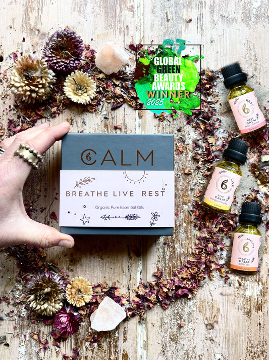 Breathe, Live & Rest Calm Blended Essential Oils