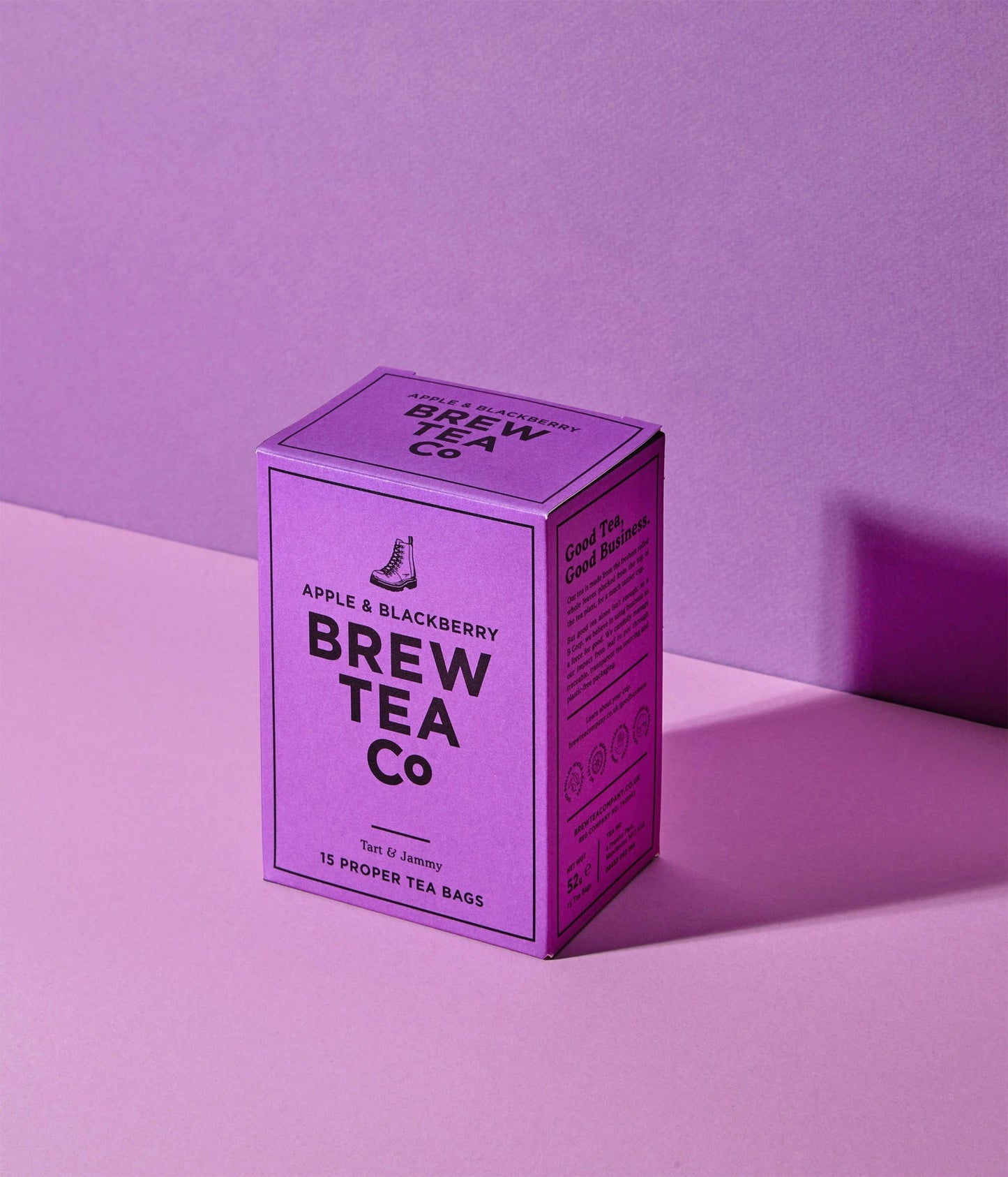 Brew Tea Apple & Blackberry Proper Teabags (15 Teabags)