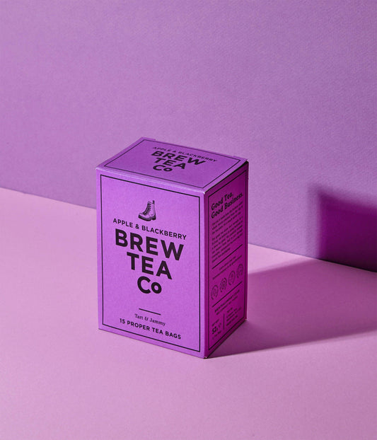 Brew Tea Apple & Blackberry Proper Teabags (15 Teabags)
