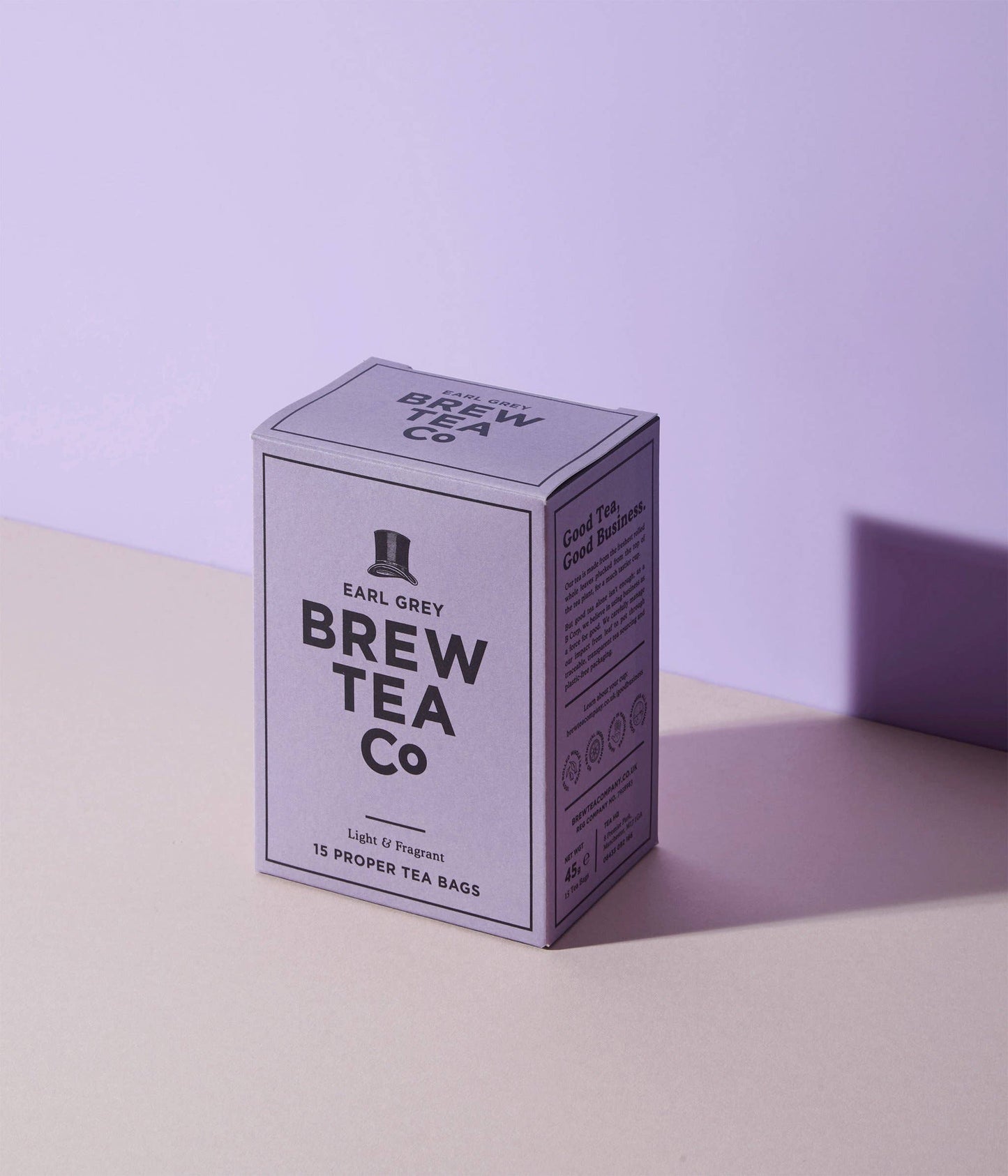 Brew Tea Earl Grey Proper Teabags 15 Pack