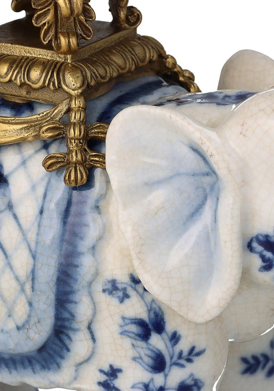 Bridgerton Decorative Elephant Porcelain Bowl
