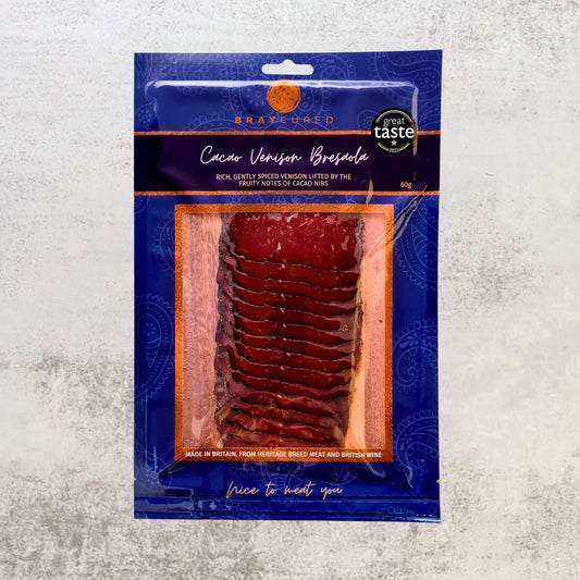 Cacao-Spiced Venison Bresaola